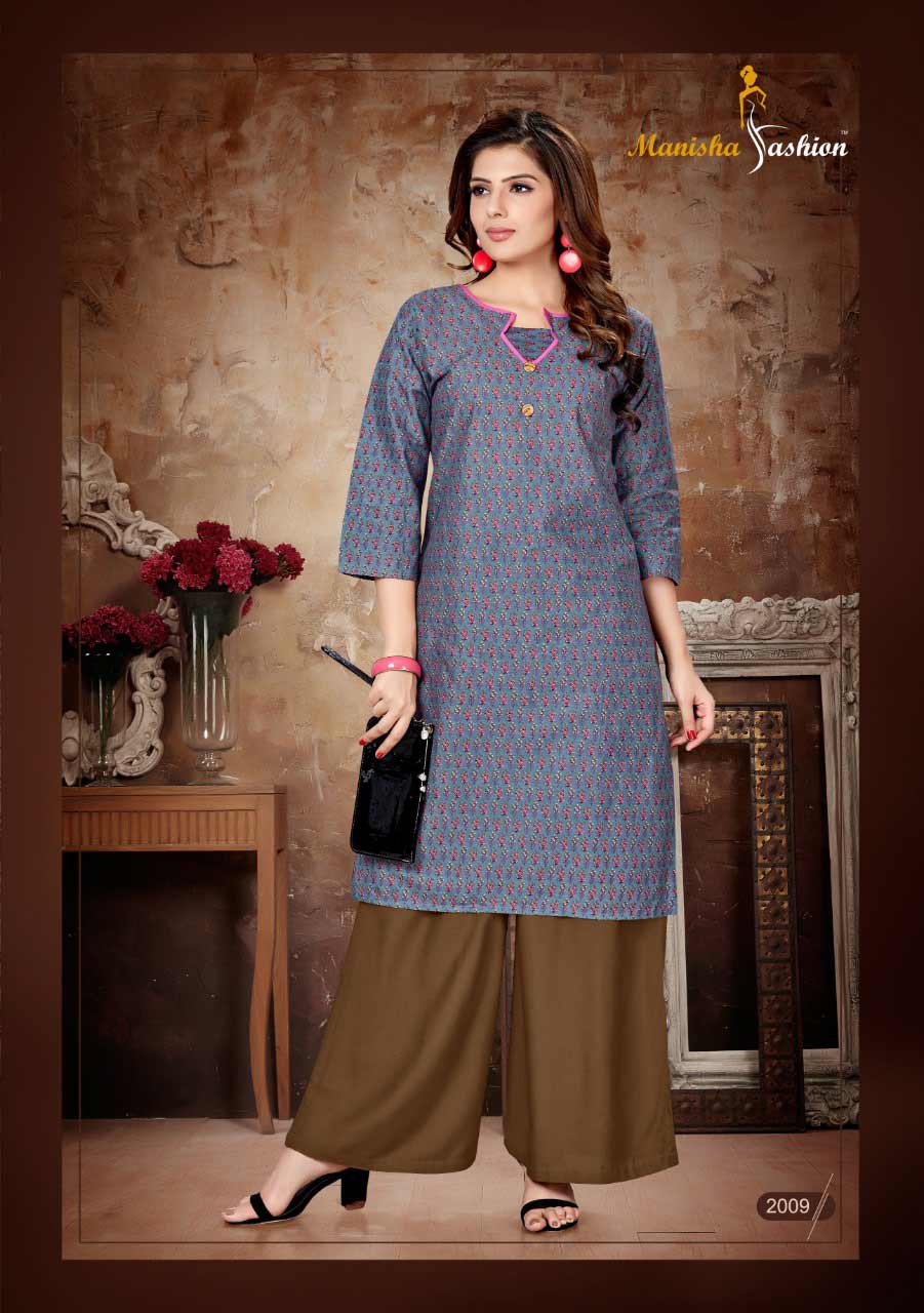Melania Vol-2 Manisha Fashion Lawn Cotton Kurti Melania Vol-2 Manisha Fashion Lawn Cotton Kurti